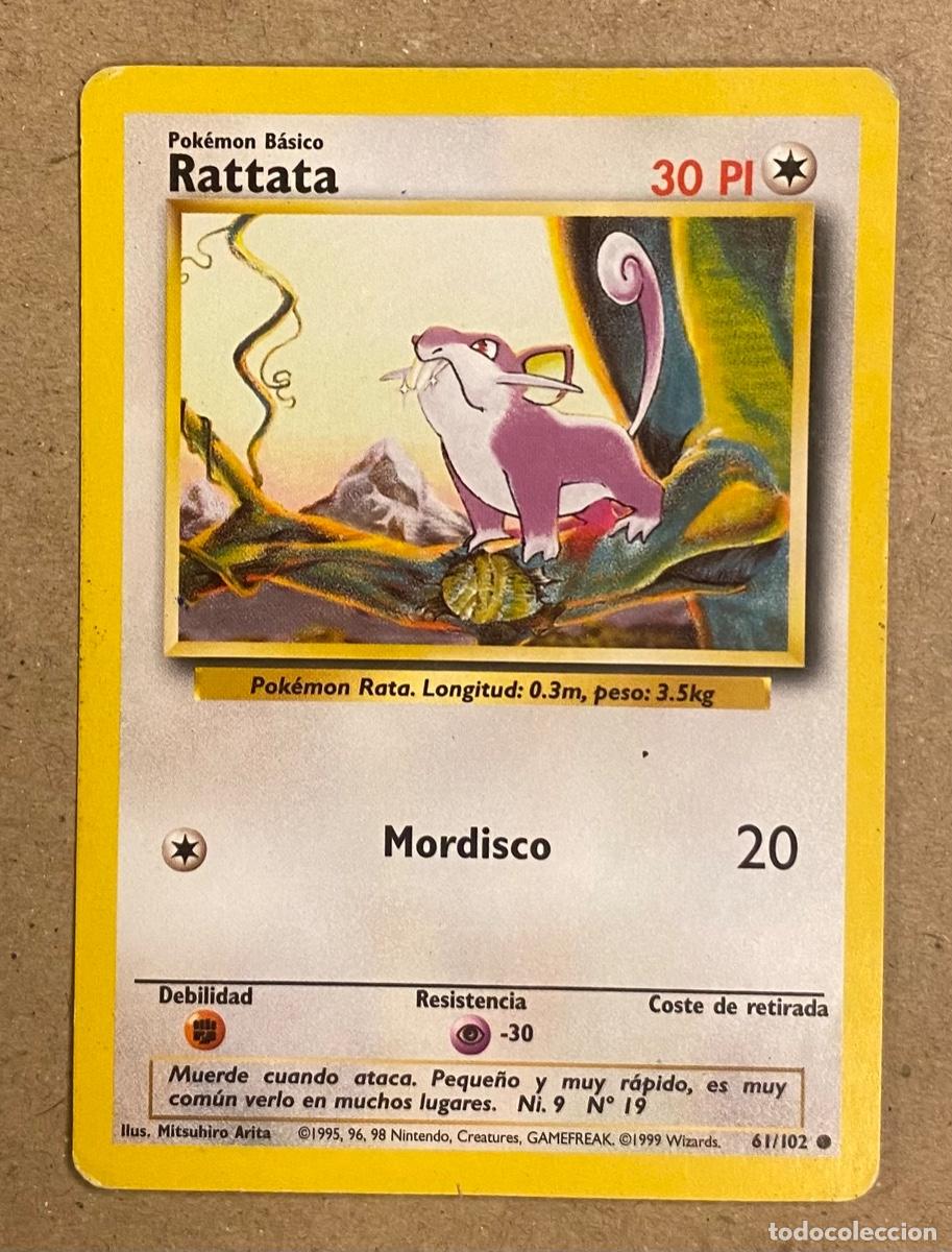 rattata. pokmon card n 61 (1999). - Compra venta en todocoleccion rattata. pokmon card n 61 (1999). - Compra venta en todocoleccion