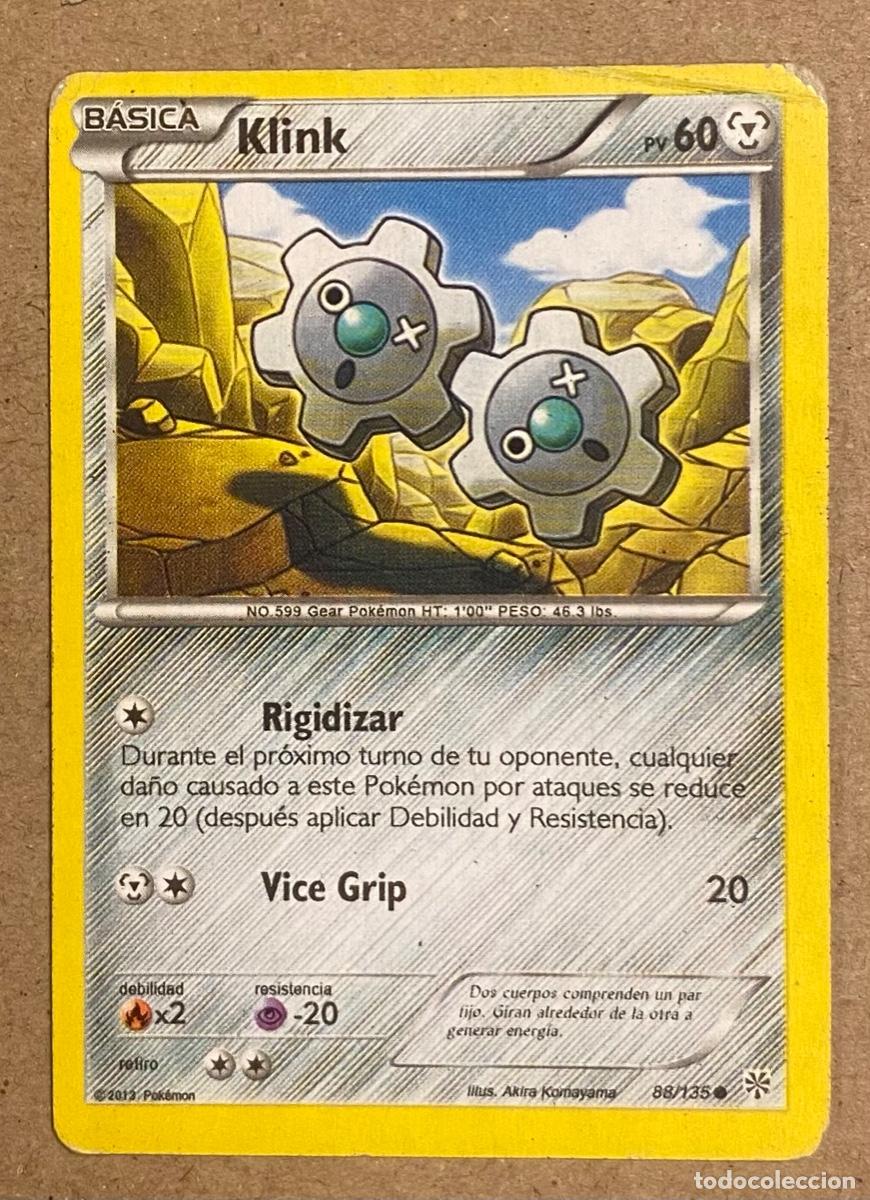 Trading cards: KLINK. POK&Eacute;MON CARD N&deg; 88 (2013). - Foto 1