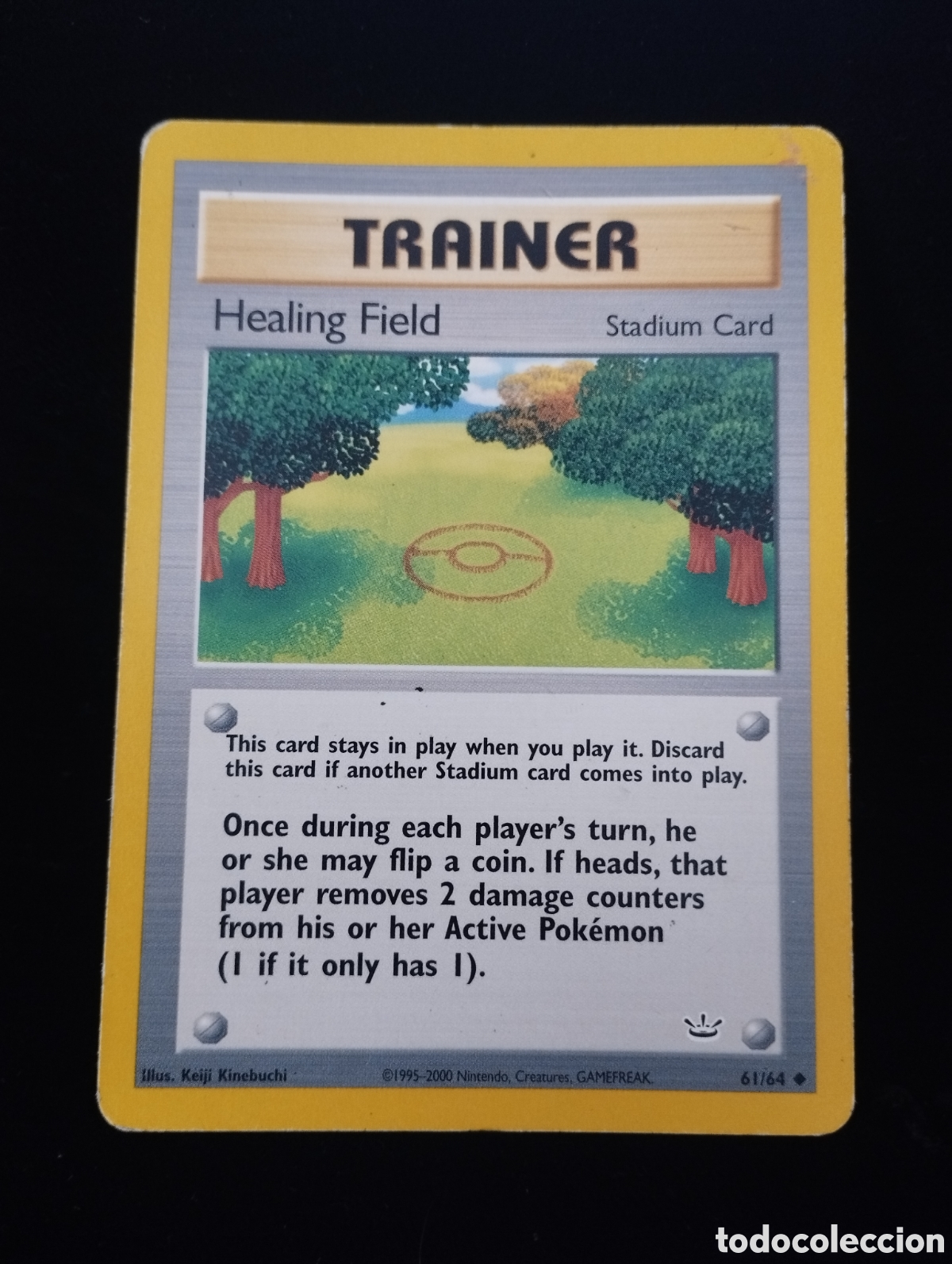 Trading Cards: HEALING FIELD - INFRECUENTE - 61/64 - TCG - CARTA POKEMON