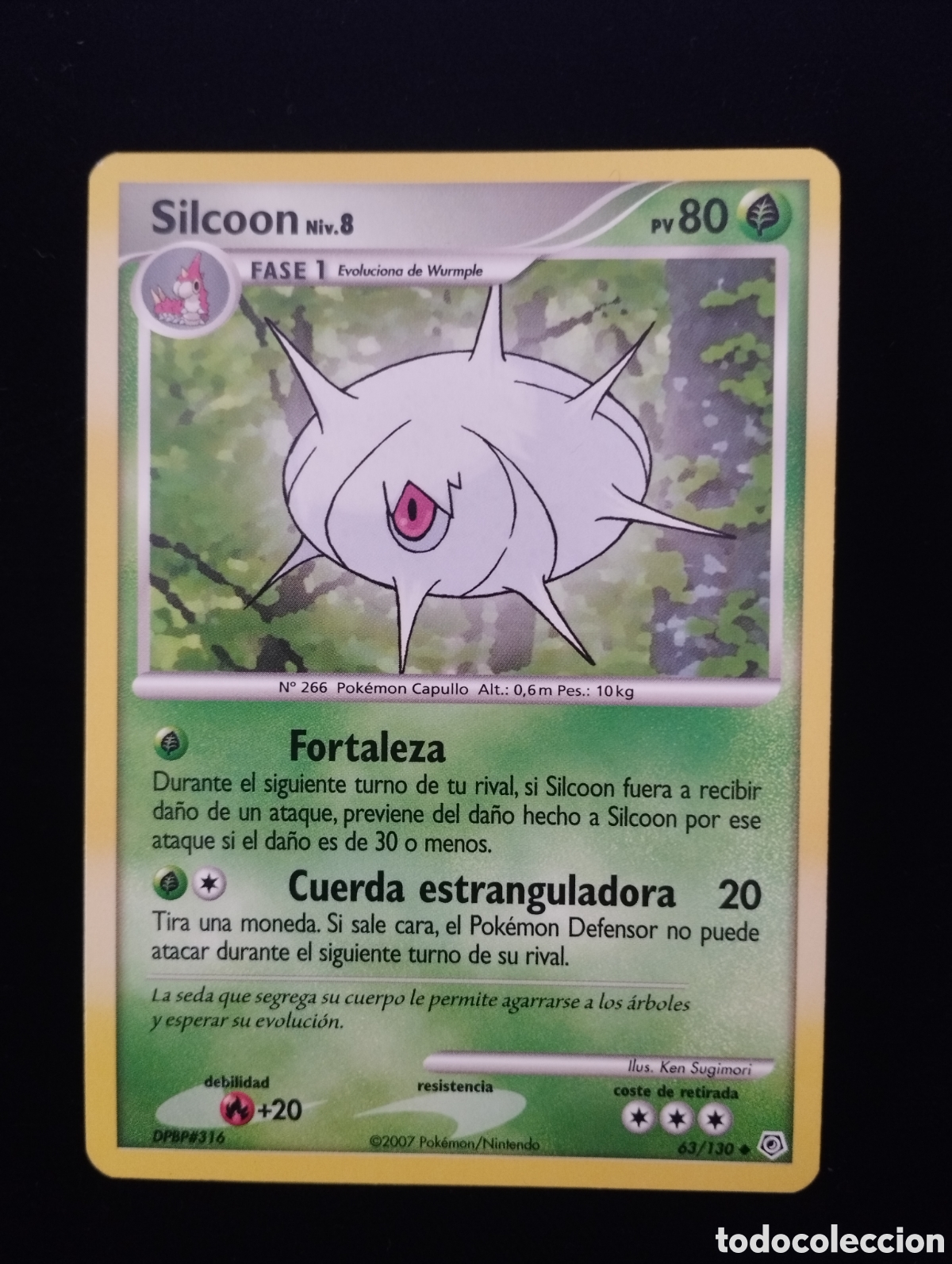 Trading Cards: SILCOON - INFRECUENTE - 63/130 - TCG - CARTA POKEMON