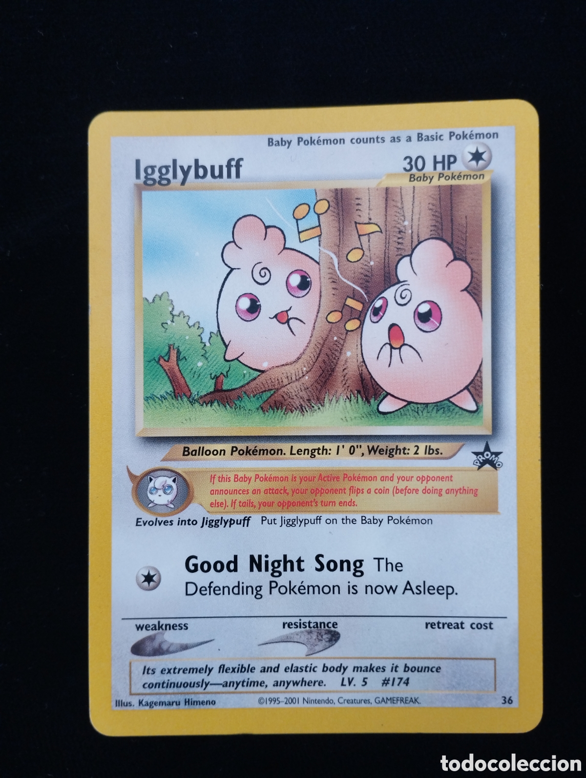 Trading Cards: IGGLYBUFG - PROMO - 36 - TCG - CARTA POKEMON
