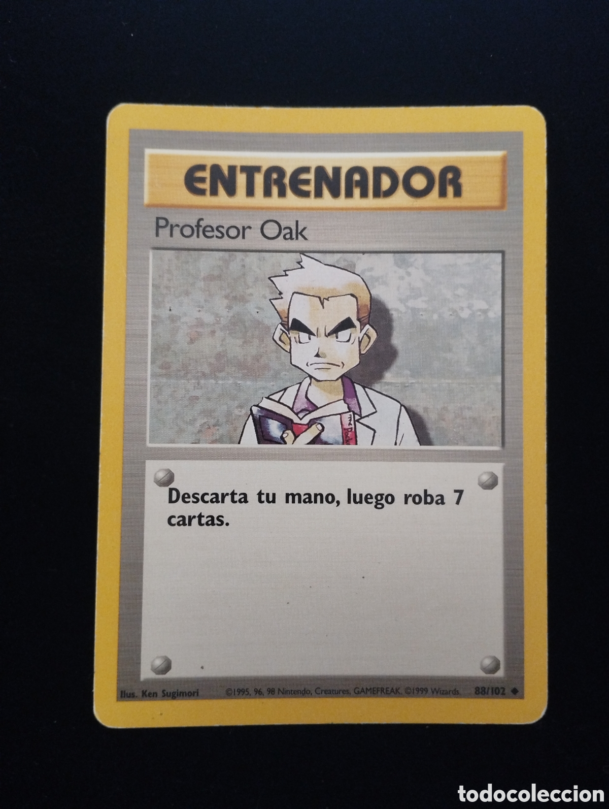 Trading Cards: PROFESOR OAK - INFRECUENTE - 88/102 - TCG - CARTA POKEMON