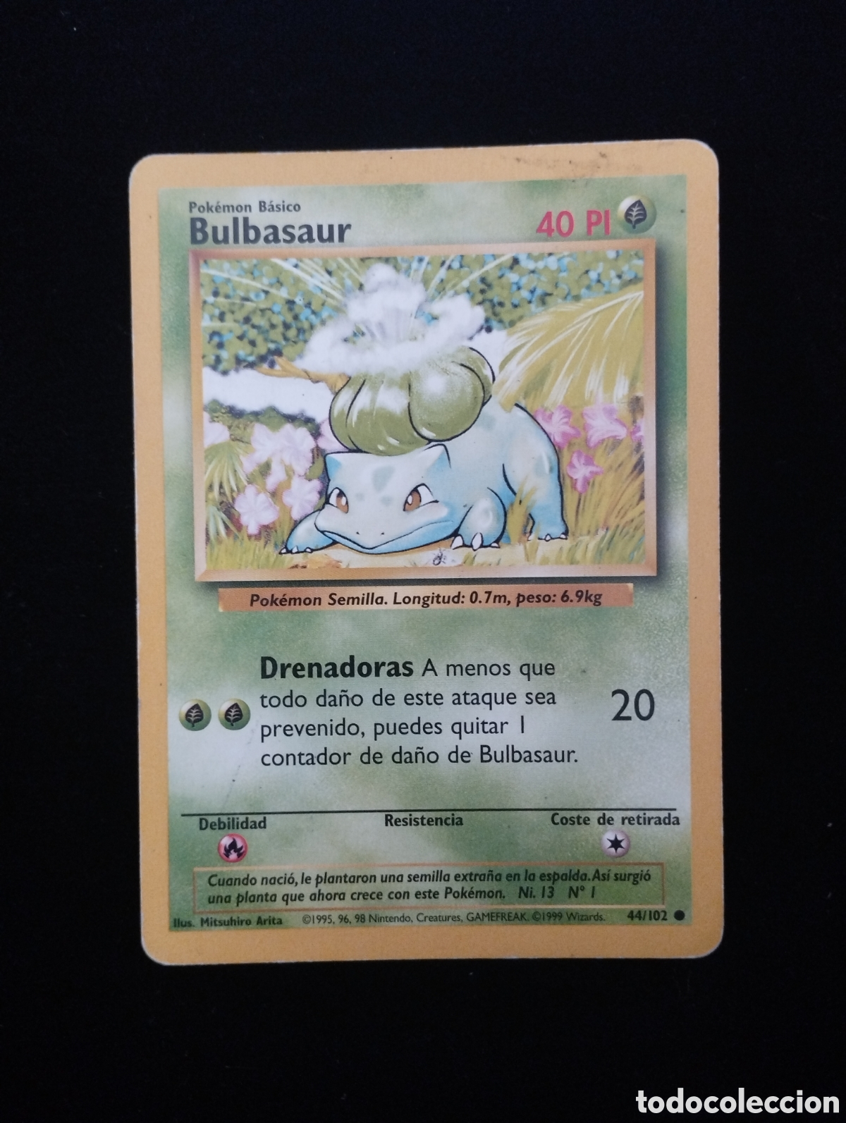 Trading Cards: BULBASAUR - COM&Uacute;N - 44/102 - TCG - CARTA POKEMON