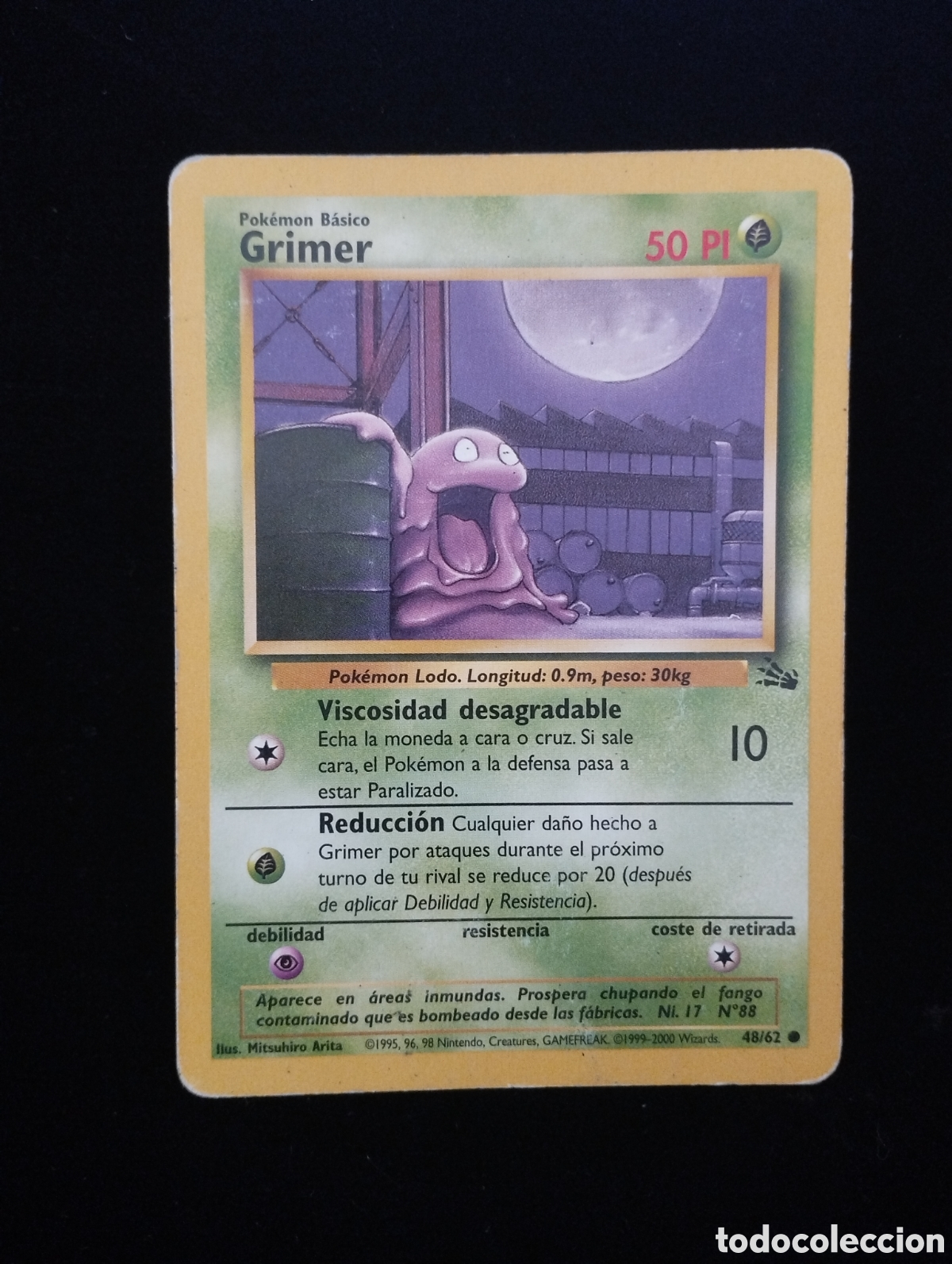 Trading Cards: GRIMER - COM&Uacute;N - 48/62 - TCG - CARTA POKEMON