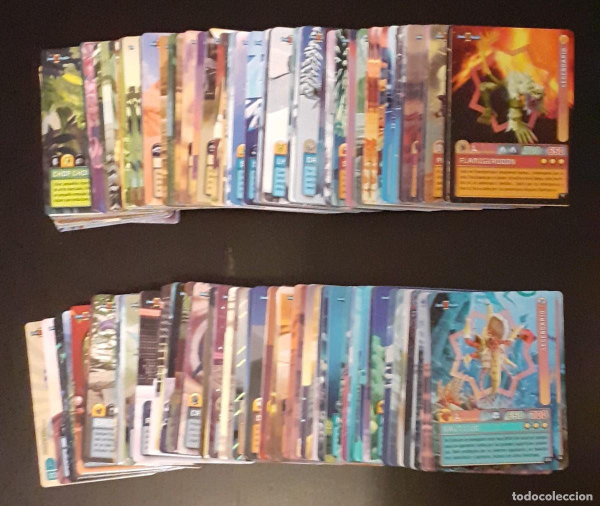 Trading cards: Lote de 123 cartas de INVIZIMALS - Foto 1