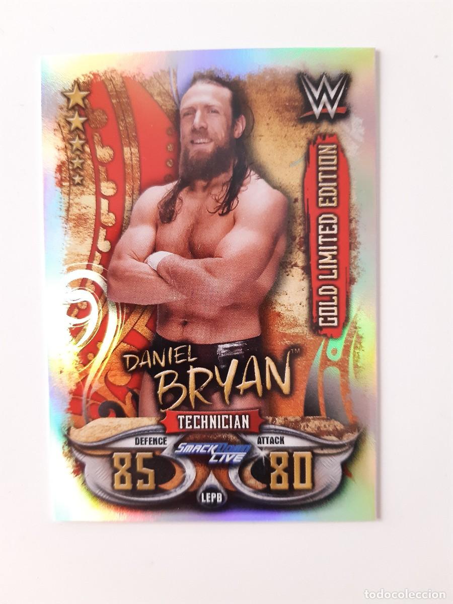 Trading Cards: Topps WWE Slam Attax Live Gold Limited Edition Daniel Bryan LEPB