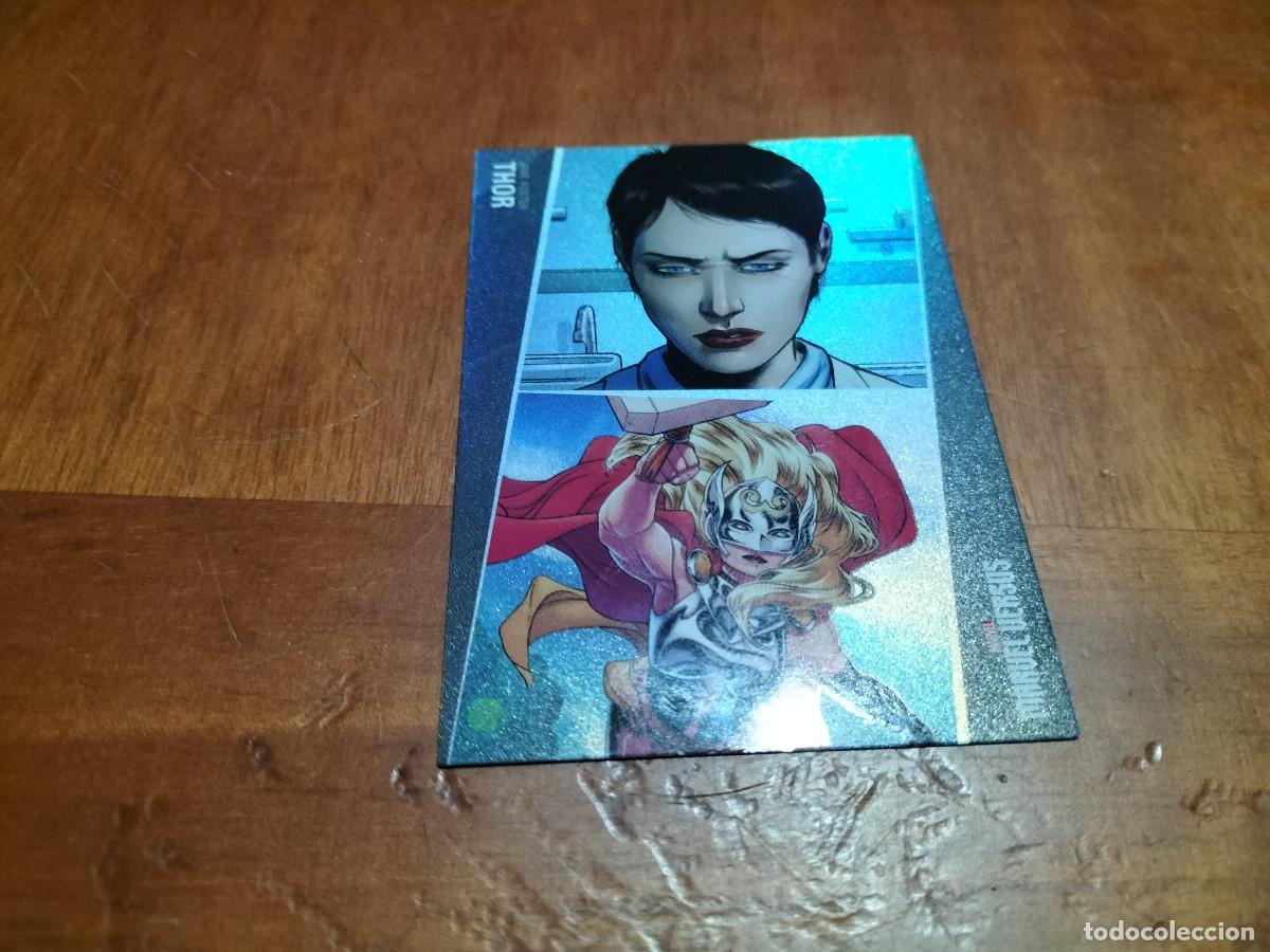 Sammelkarten: 93 THOR MARVEL VERSUS. PANINI. CARTA. CROMO. COMO NUEVA
