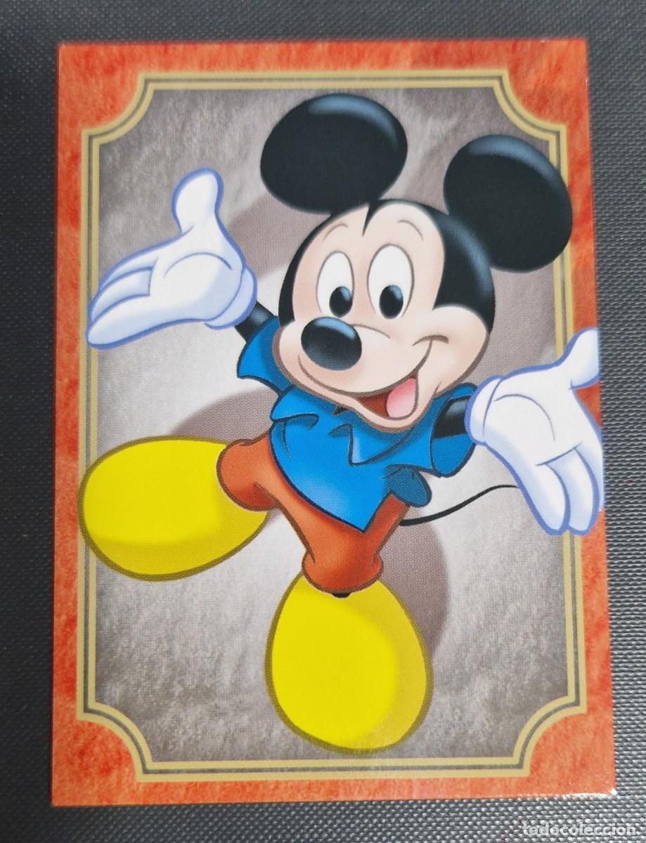 Trading cards: CARD N&ordm; X8 Mickey Mouse Disney Sticker Story [90 a&ntilde;os] PANINI 2018