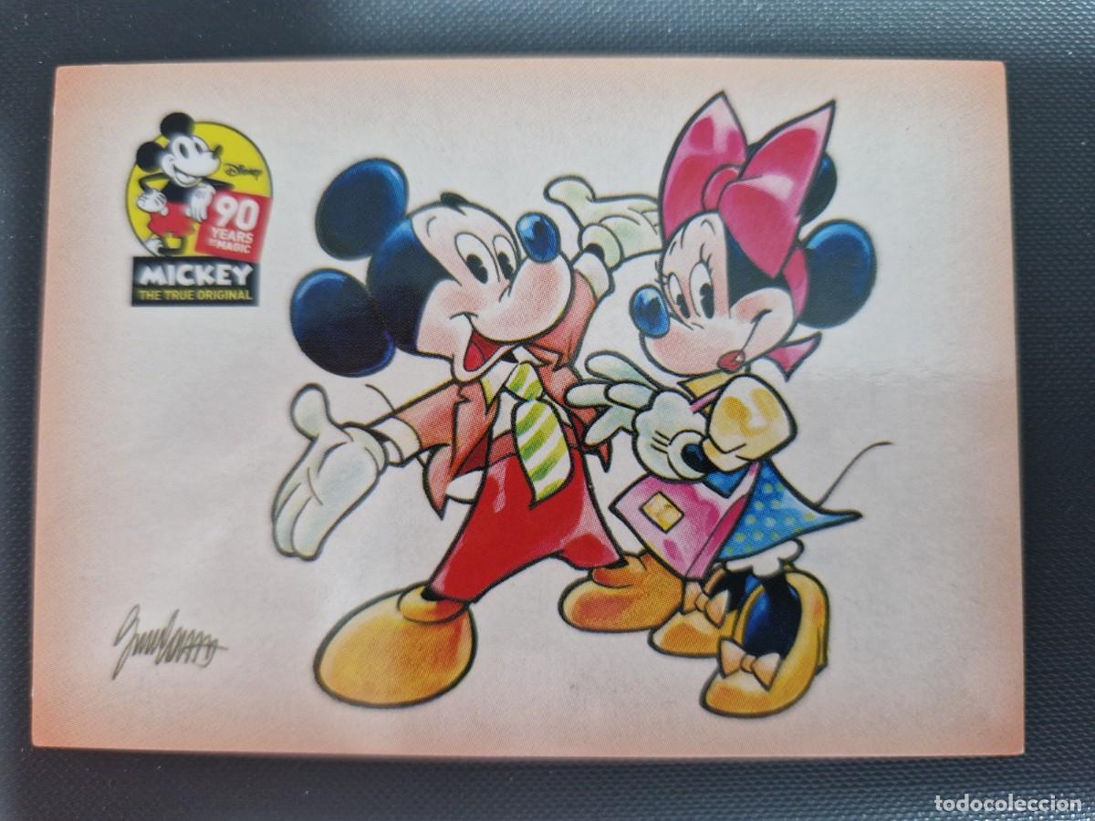 Trading cards: CARD N&ordm; X36 Mickey Mouse Disney Sticker Story [90 a&ntilde;os] PANINI 2018