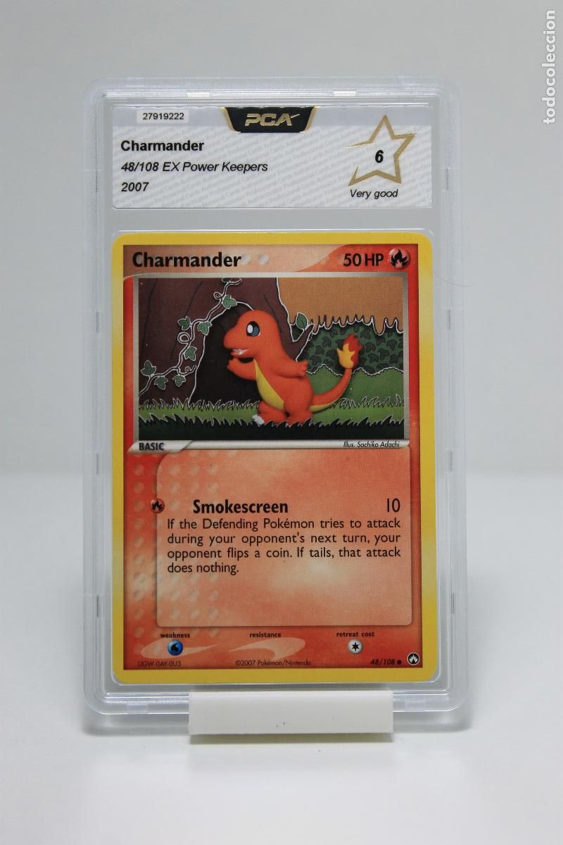 Trading cards: 2007 - CHARMANDER - POKEMON - CERTIFICADO PCA 6 - Foto 1