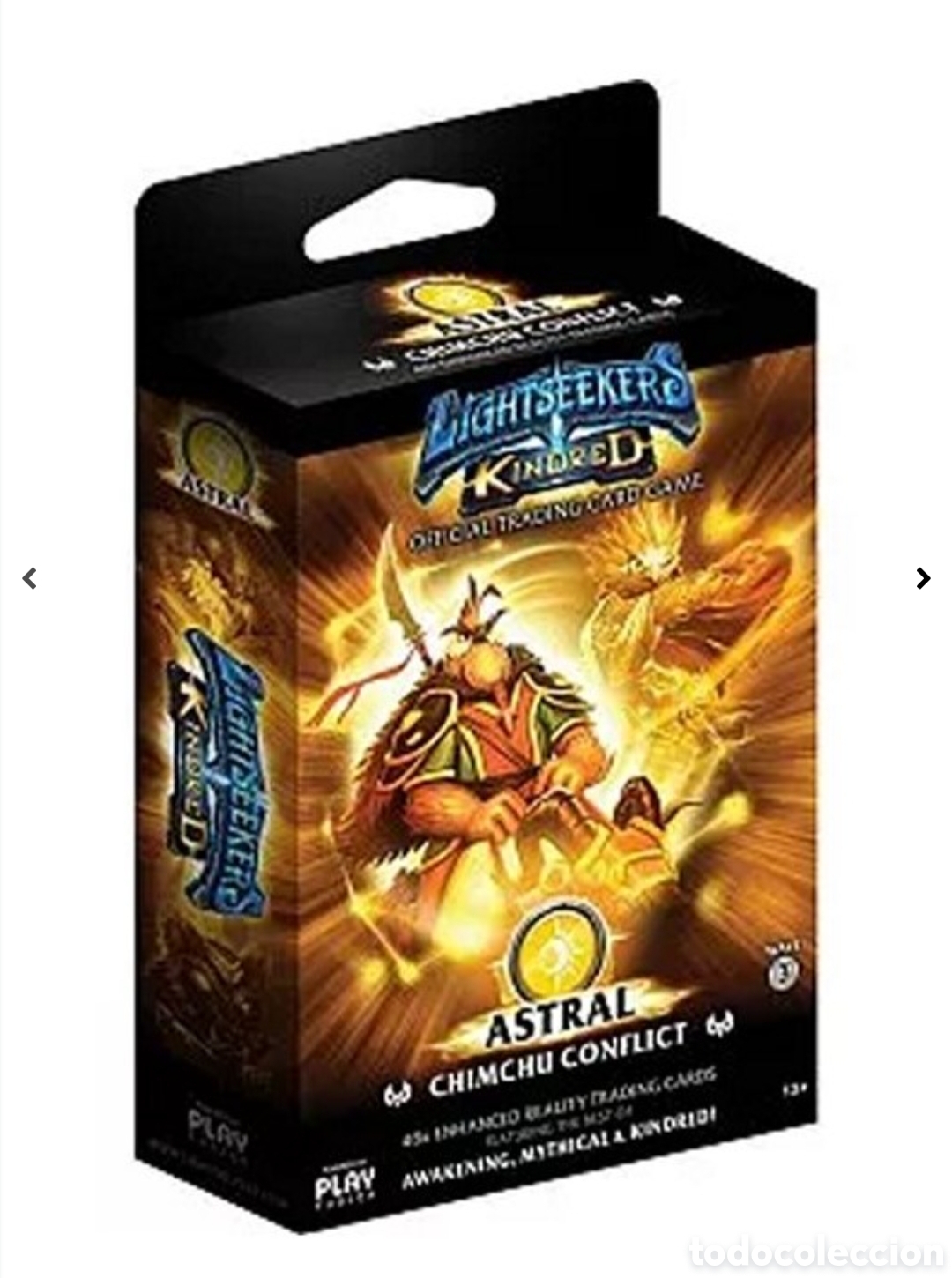 Trading cards: Lightseekers Kindred Starter Deck Box Display Sealed Kindred Tcg - Foto 7