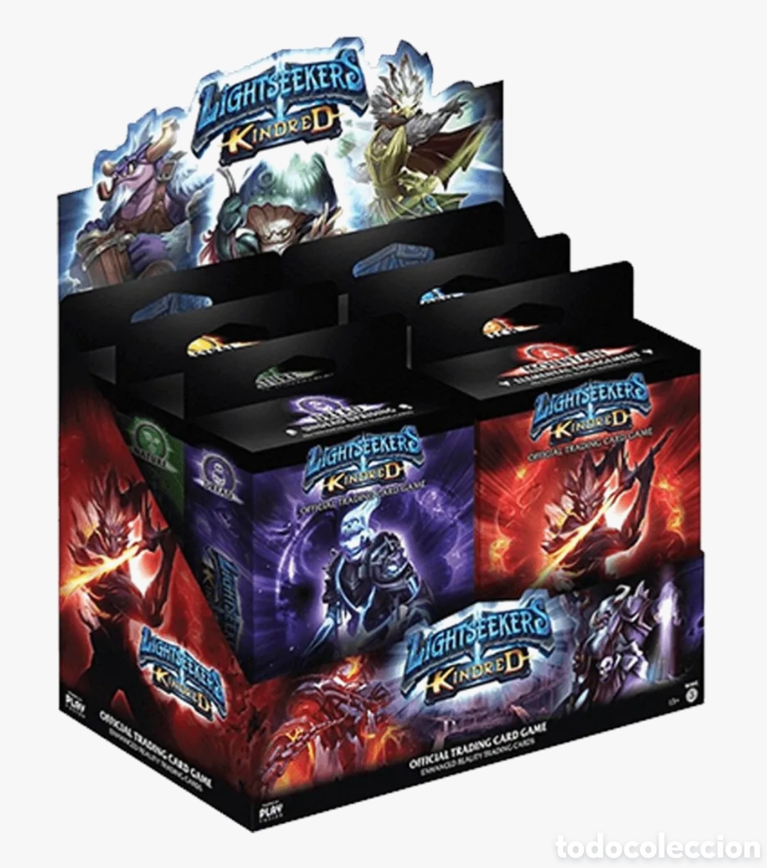 Trading cards: Lightseekers Kindred Starter Deck Box Display Sealed Kindred Tcg - Foto 5