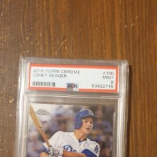 Trading Cards: COREY SEAGER ROOKIE CARD 2016 PSA 9