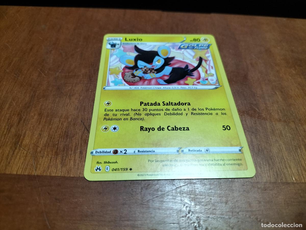 Figurine Collezionabili: 041/159. POKEMON GOLPE FLUIDO. CARTA. CROMO. COMO NUEVA.
