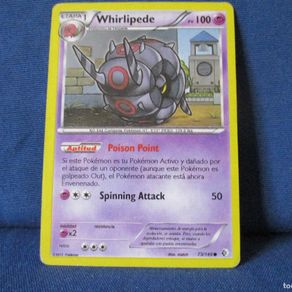 c-pk.01) carta pokemon - whirlipede - Buy Antique trading cards on todocoleccion c-pk.01) carta pokemon - whirlipede - Buy Antique trading cards on todocoleccion