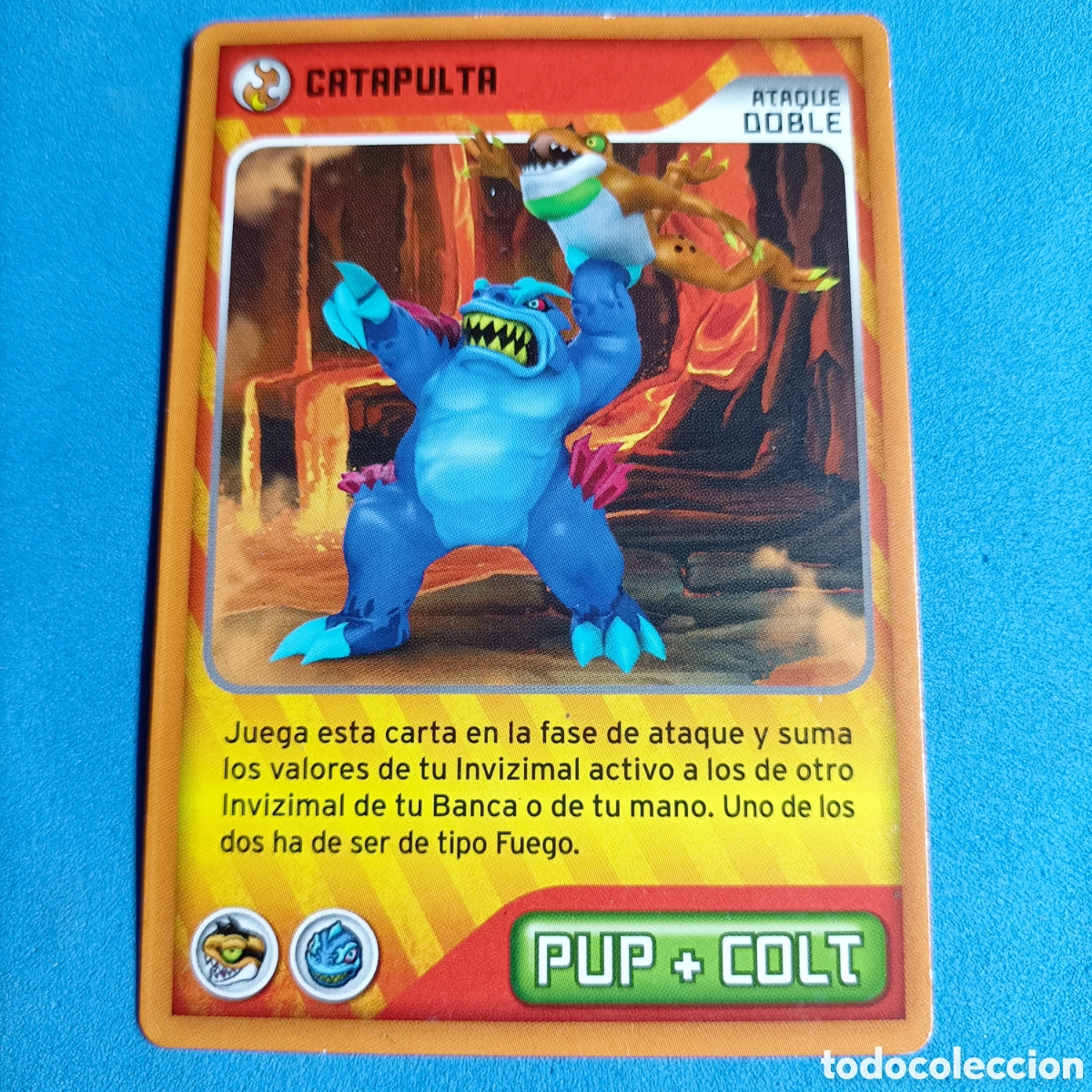 Trading cards: INVIZIMALS. Panini 2014. N&deg;050 CATAPULTA - Foto 1