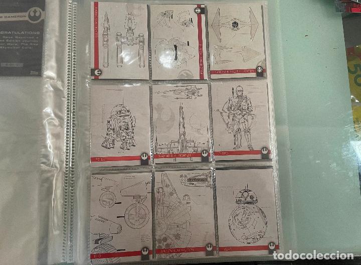 Trading Cards: TOPPS STAR WARS-S SCHEMATICS CARDS -EL ASCENSO DE SKYWALKER-TRADING CARDS TARJETA-VIAJE A