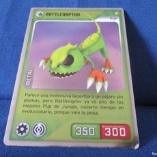 Invizimals Rattleraptor cromo / cards / carta invizimals · desafíos ocu - Compra venta en ...