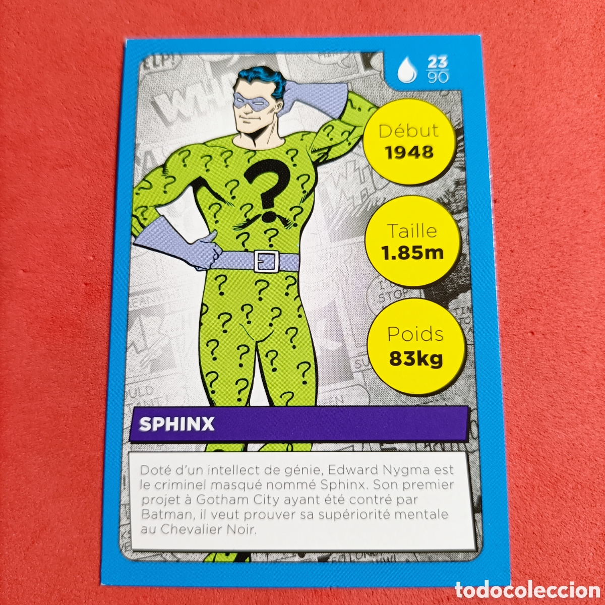 Figurine Collezionabili: CARTA COLECCI&Oacute;N. AUCHAN DC COMICS 2022. #23