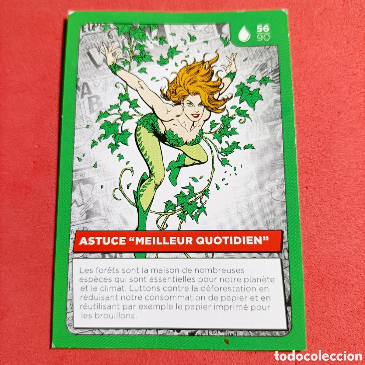 Sammelkarten: CARTA COLECCI&Oacute;N. AUCHAN DC COMICS 2022. #36