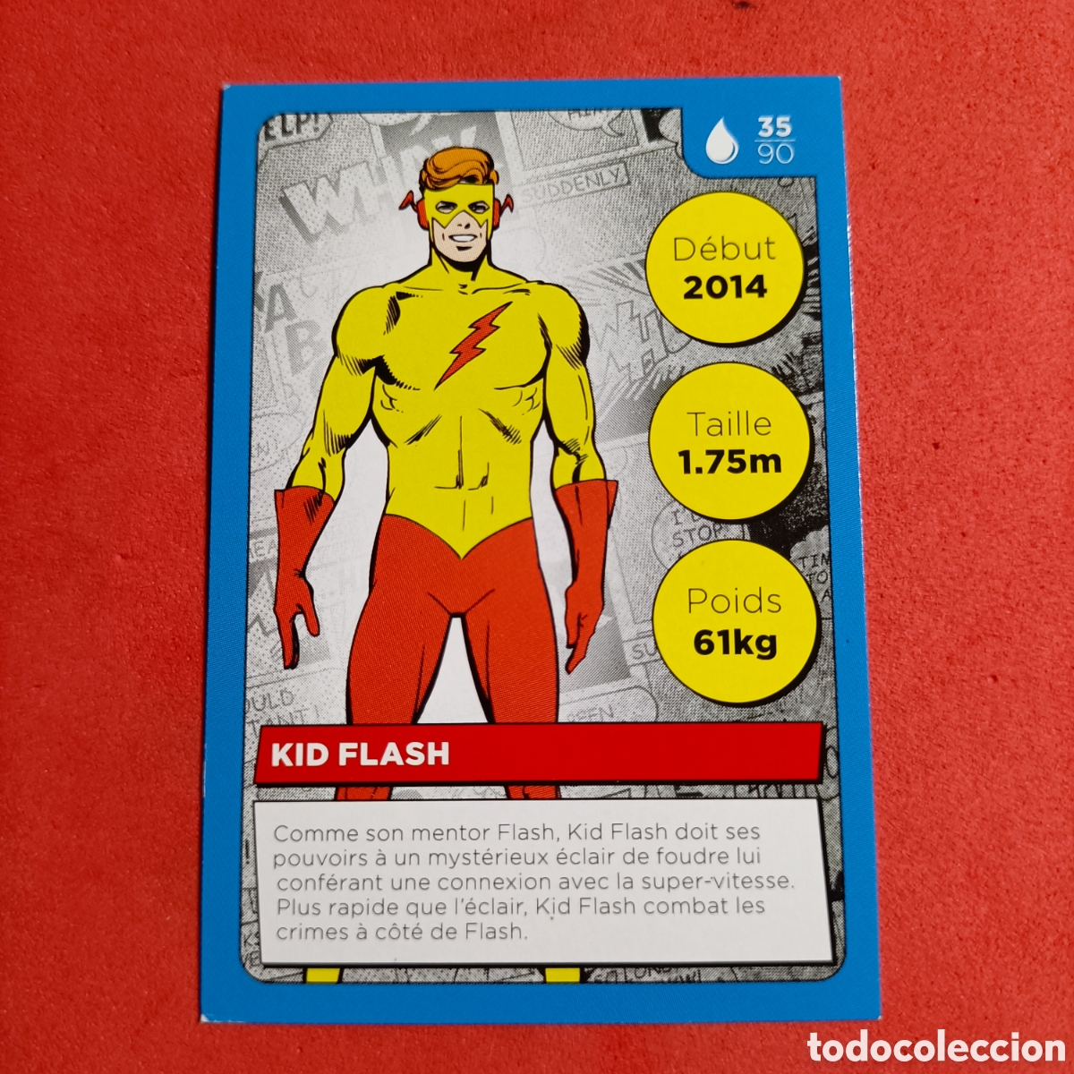Sammelkarten: CARTA COLECCI&Oacute;N. AUCHAN DC COMICS 2022. #35