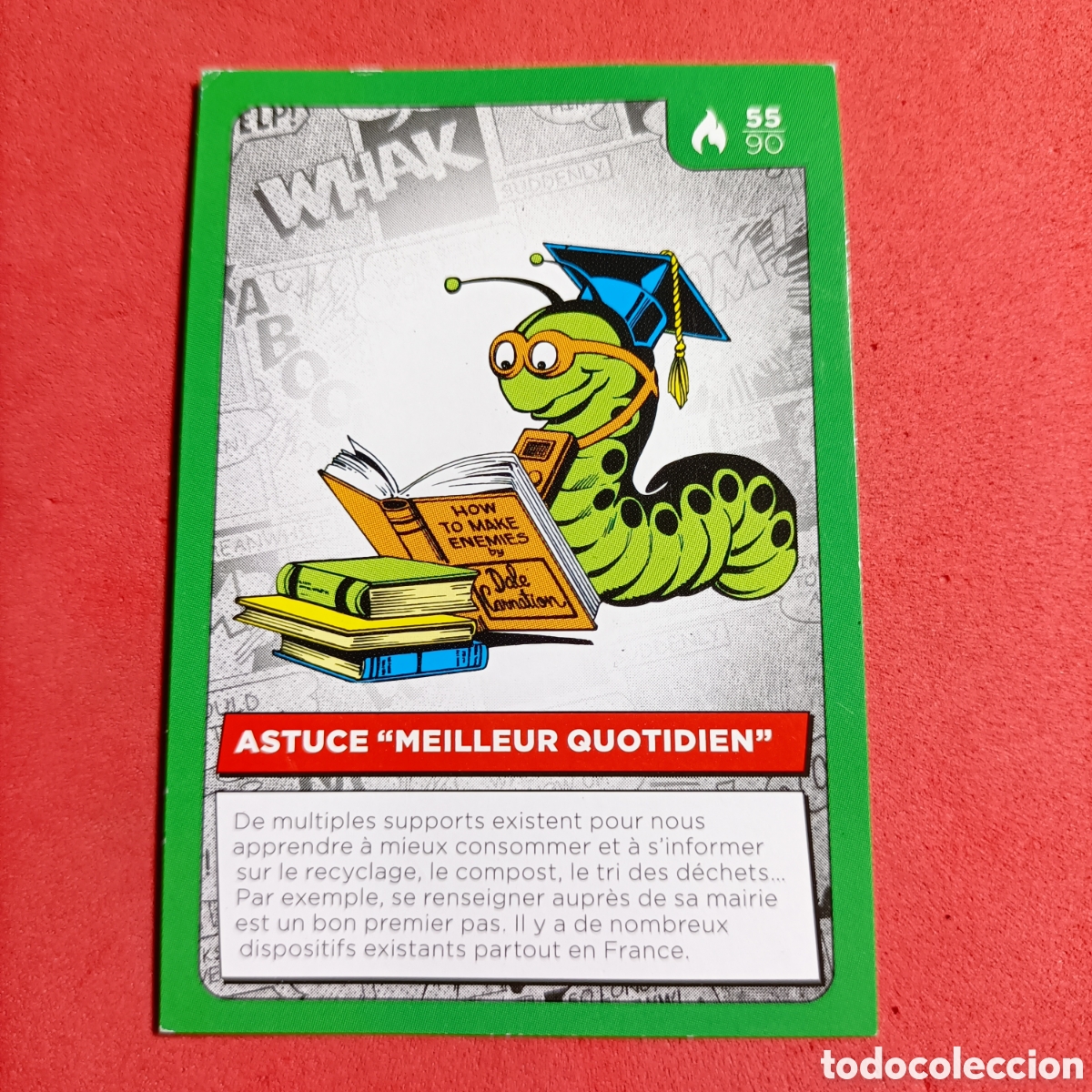 Figurine Collezionabili: CARTA COLECCI&Oacute;N. AUCHAN DC COMICS 2022. #55
