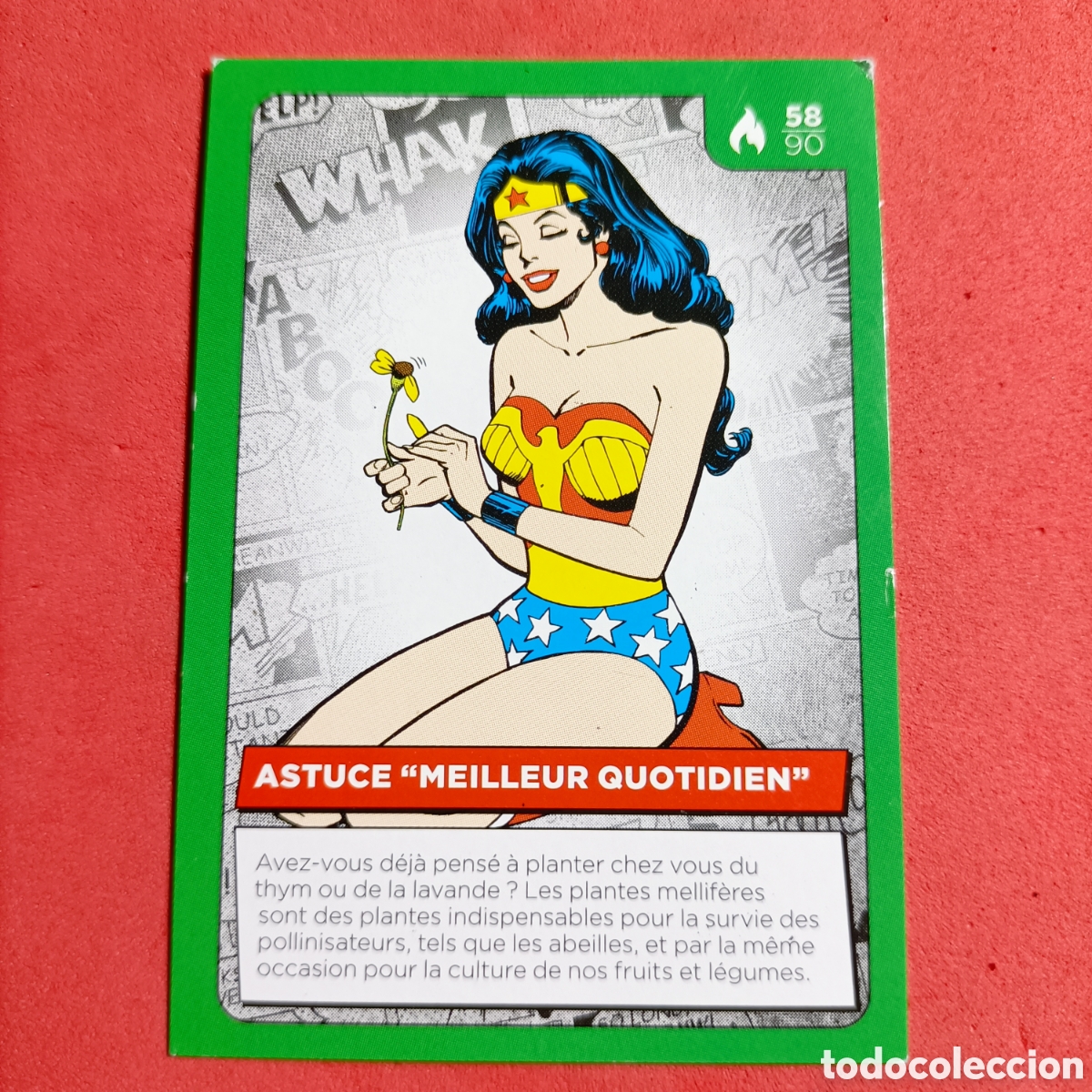 Sammelkarten: CARTA COLECCI&Oacute;N. AUCHAN DC COMICS 2022. #58