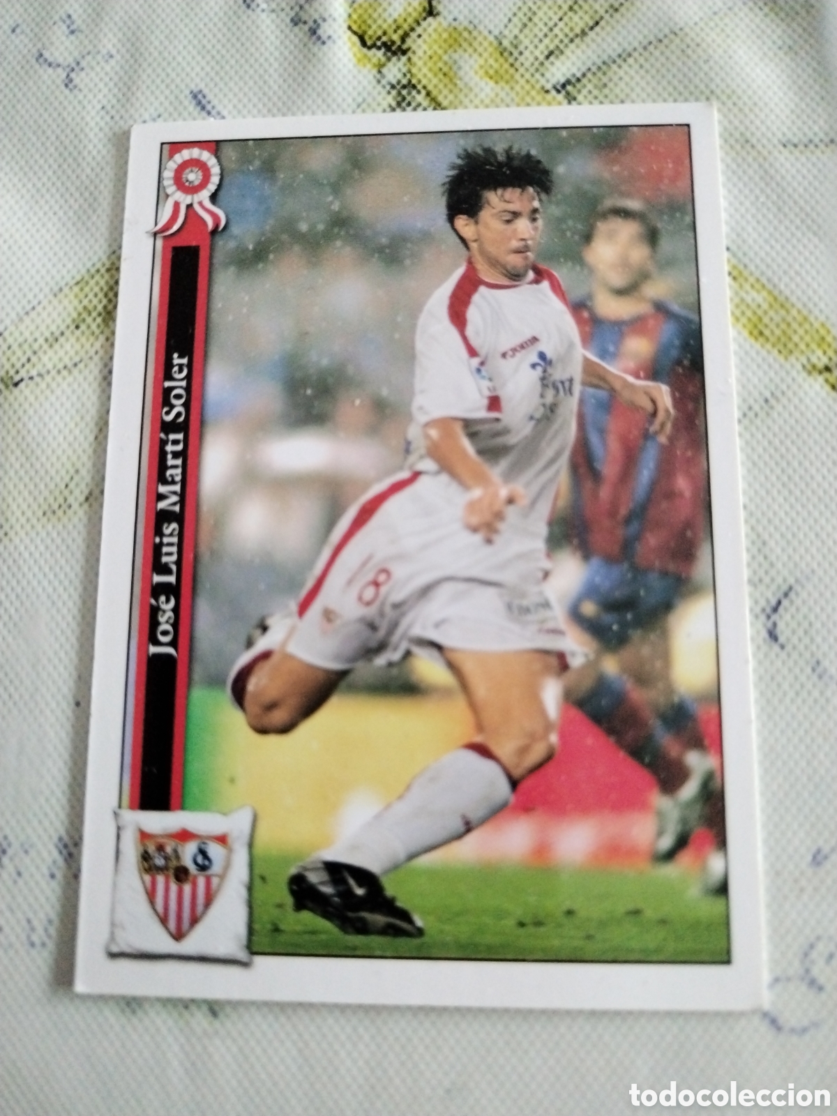Figurine Collezionabili: Card mundicromo sport 2005/2006 Sevilla Jose Luis Marti Soler n&ordm;151