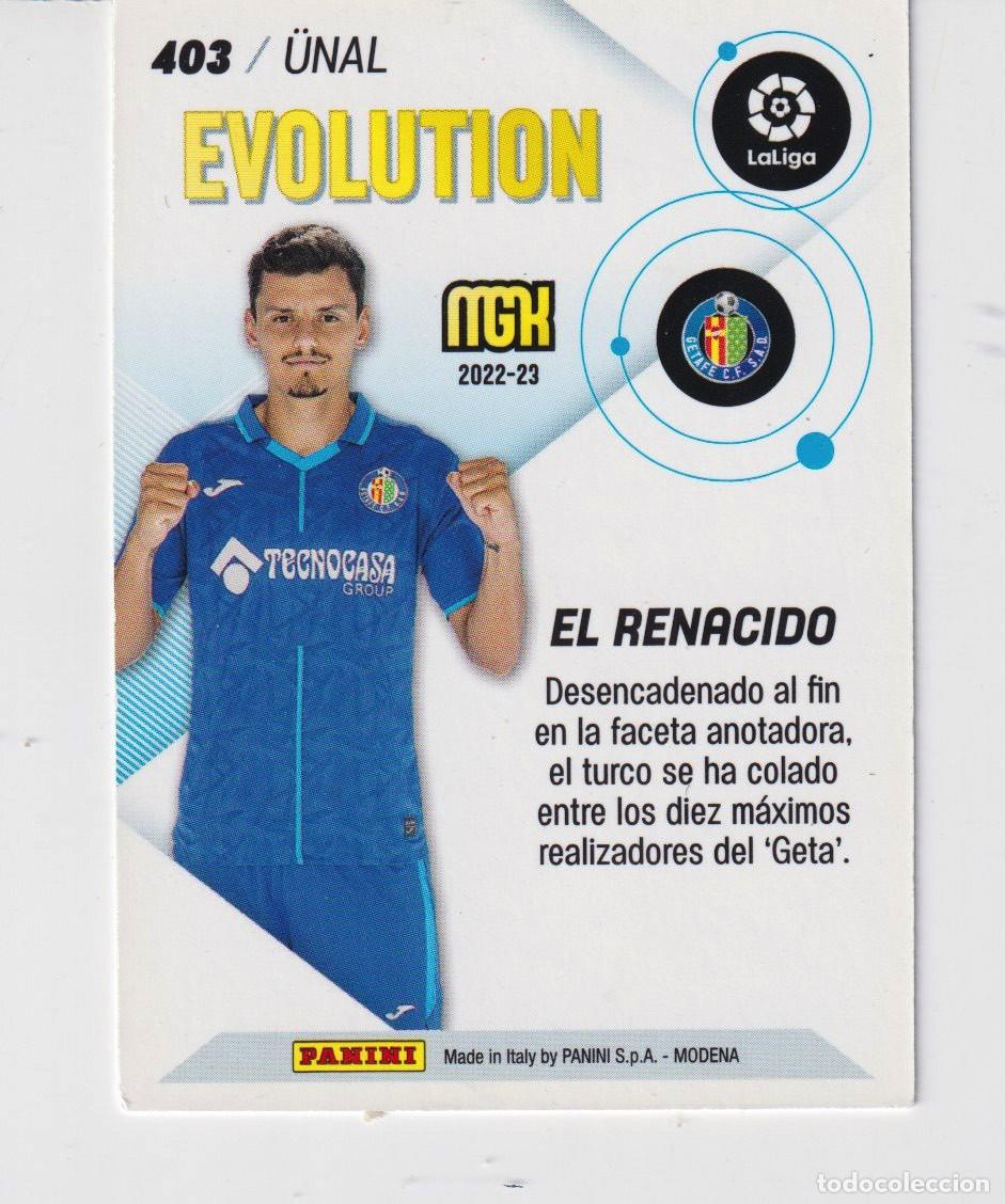 Trading cards: 403- Evolution - Getafe CF- MGK Megacracks 2022 2023 - PANINI - Foto 2