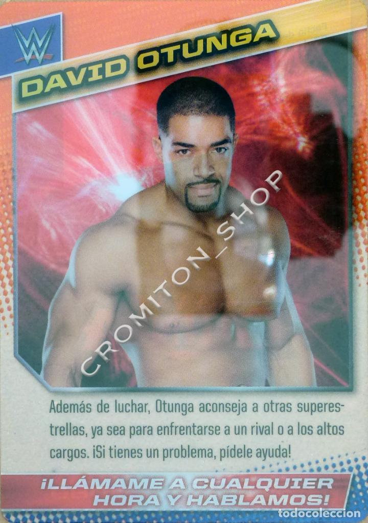 Trading cards: N&ordm; 080 DAVID OTUNGA WWE 2015 PANINI - Foto 1