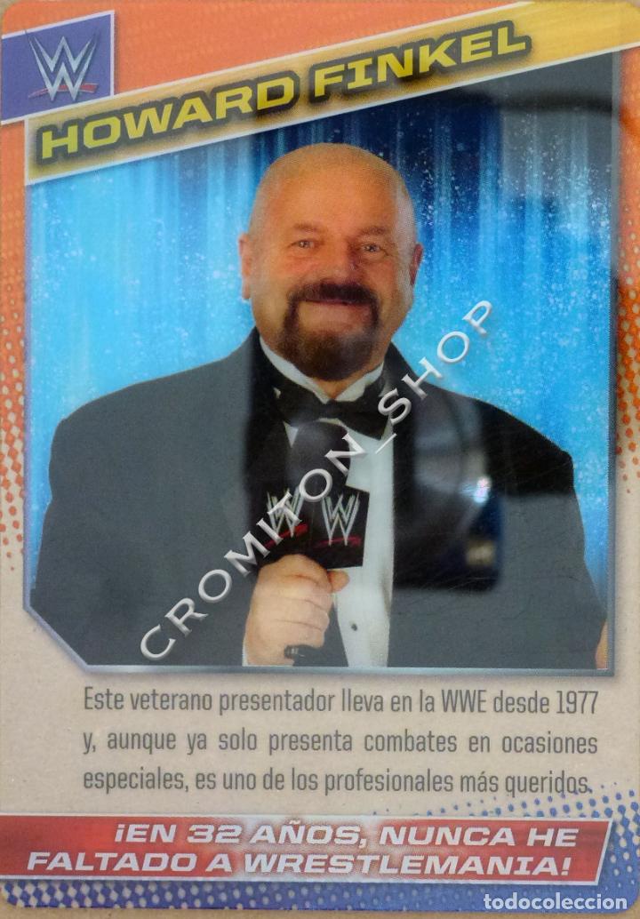 Trading Cards: N&ordm; 142 HOWARD FINKEL WWE 2015 PANINI