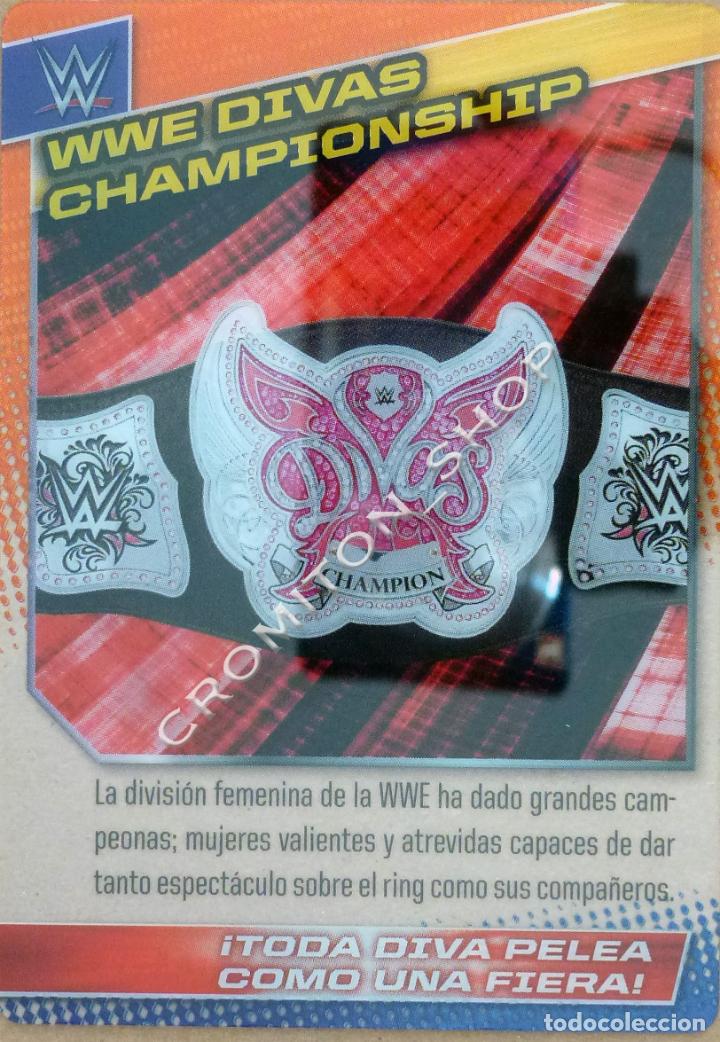 Trading cards: N&ordm; 151 WWE DIVAS CHAMPIONSHIP - Foto 1
