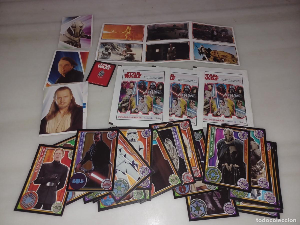 Trading cards: Cromo star wars carrefour - Foto 1