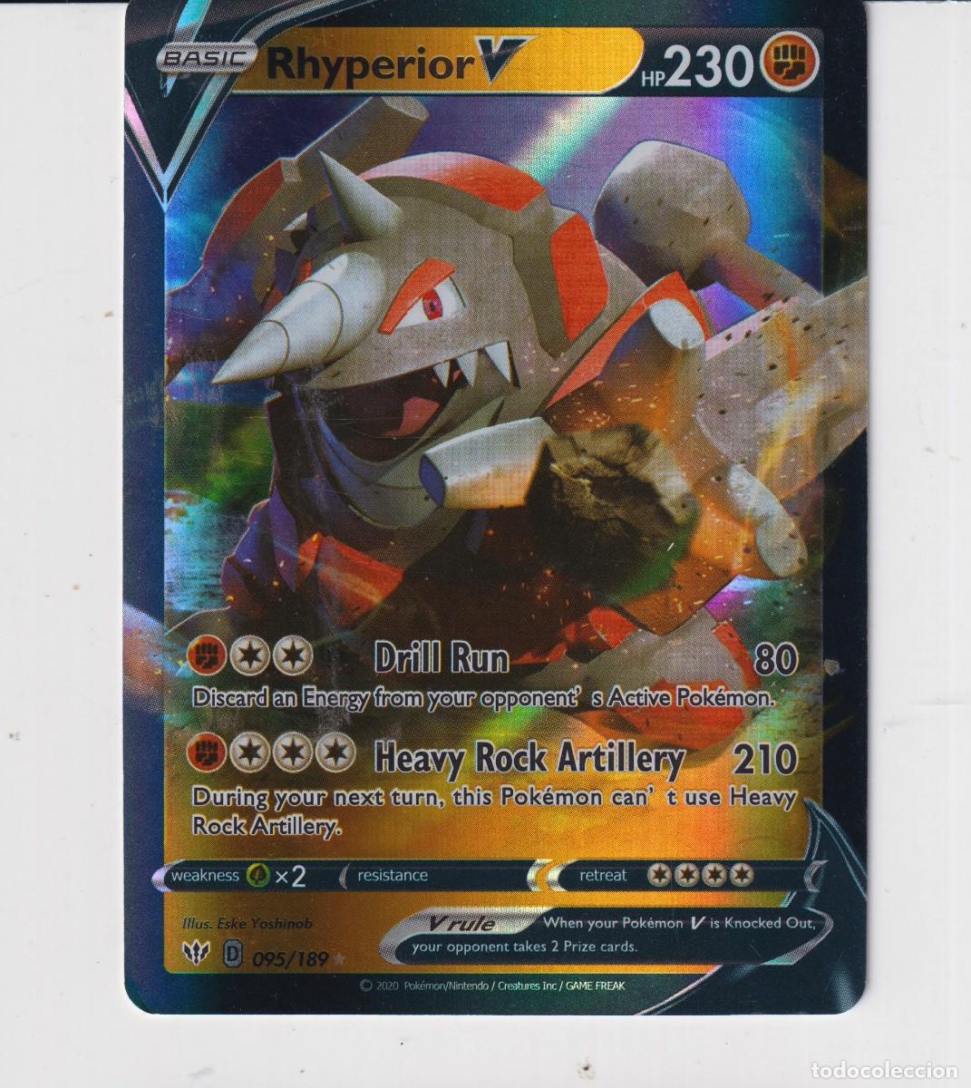 carta pokemon del ao 2020 - rhyperior v hp 230 - Buy Antique trading cards on todocoleccion carta pokemon del ao 2020 - rhyperior v hp 230 - Buy Antique trading cards on todocoleccion