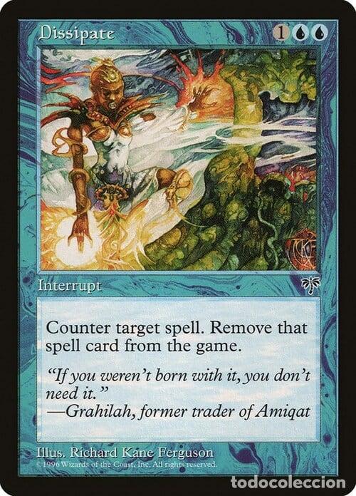 Trading Cards: Carta MTG-Dissipare-Mirage-ITA-Good-Uncommon - Magic the gathering