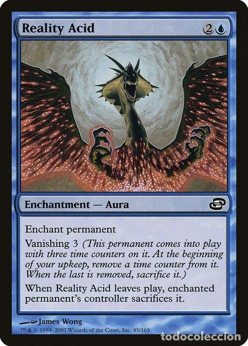 Trading Cards: Carta MTG-Acido di Realt&agrave;-Caos Dimensionale-ITA-Poor-Common - Magic the gathering