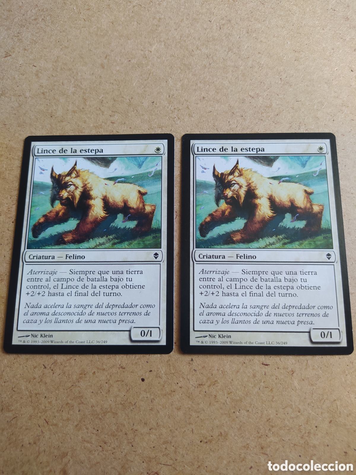 Trading cards: Magic the gathering - lince de la estepa &times;2 - Foto 1
