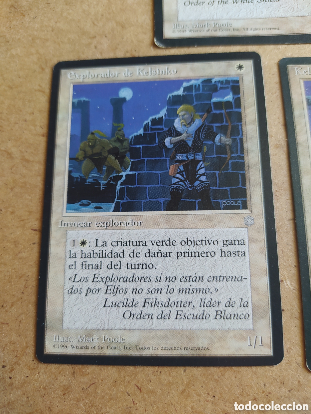 Trading cards: Magic the gathering - explorador / Ranger de kels&iacute;nko - Foto 3