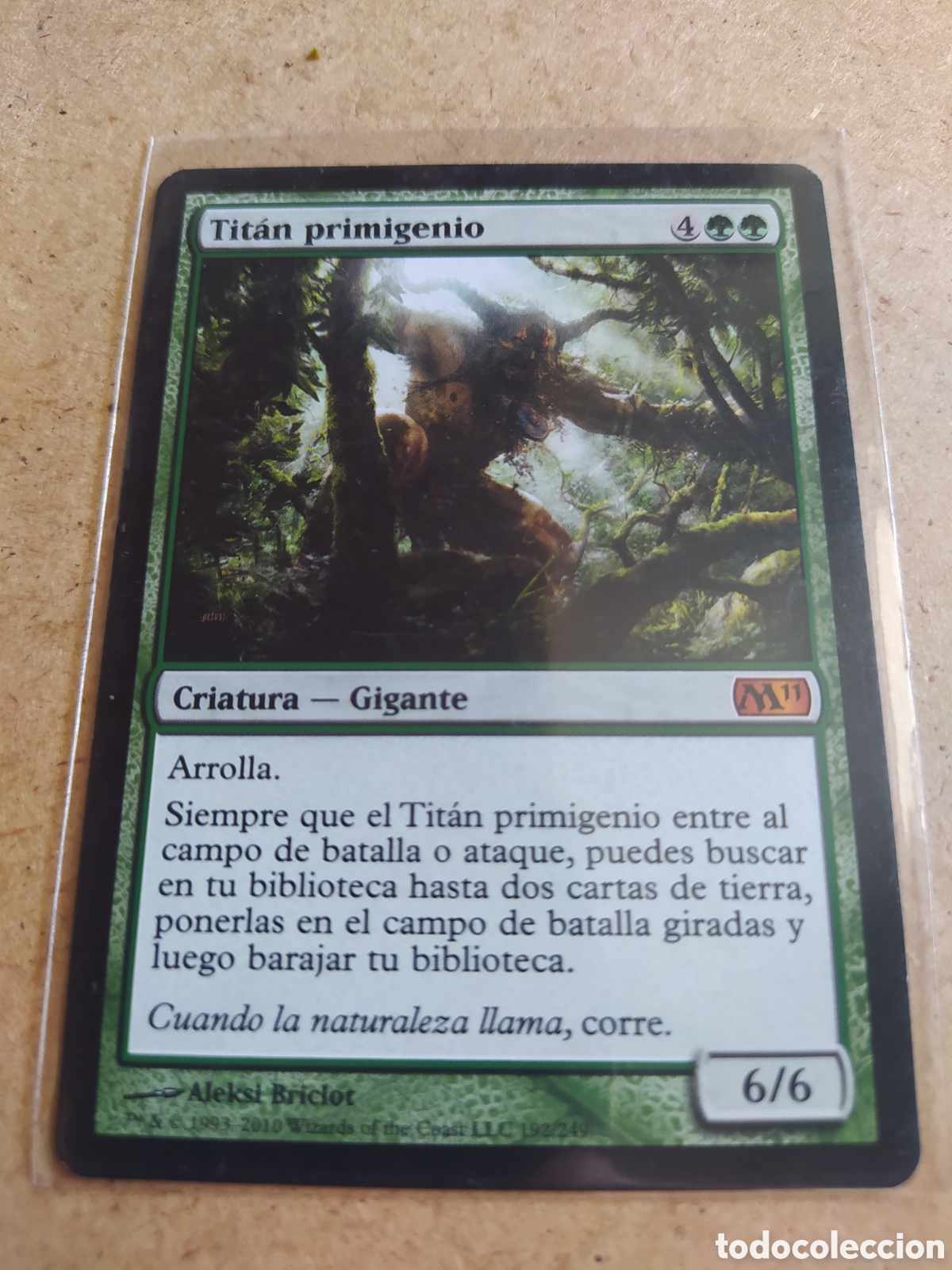 Trading cards: Magic the gathering - tit&aacute;n primigenio - Foto 1