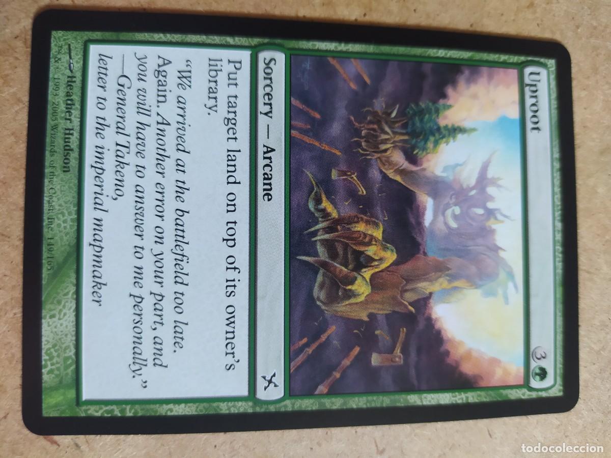 Trading cards: Magic the gathering - uproot - Foto 1