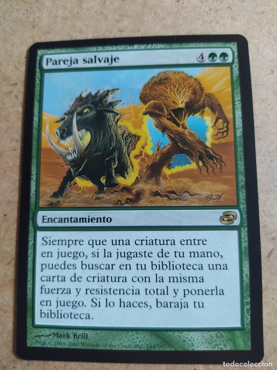 Trading cards: Magic the gathering - pareja salvaje - Foto 1