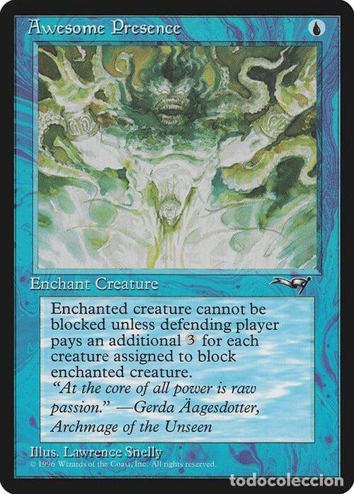 Trading Cards: Carta MTG-Aspetto Imponente (V.1)-Alleanze-ITA-EX-Common - Magic the gathering