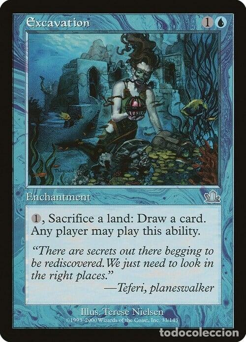 Trading Cards: Carta MTG-Scavo-Profezia-ITA-EX-Uncommon - Magic the gathering