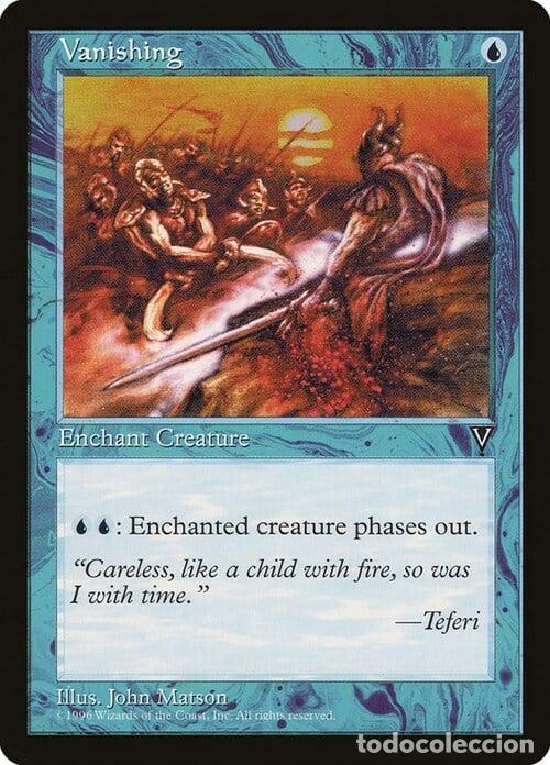Trading Cards: Carta MTG-Sparizione-Visioni-EN-EX-Common - Magic the gathering
