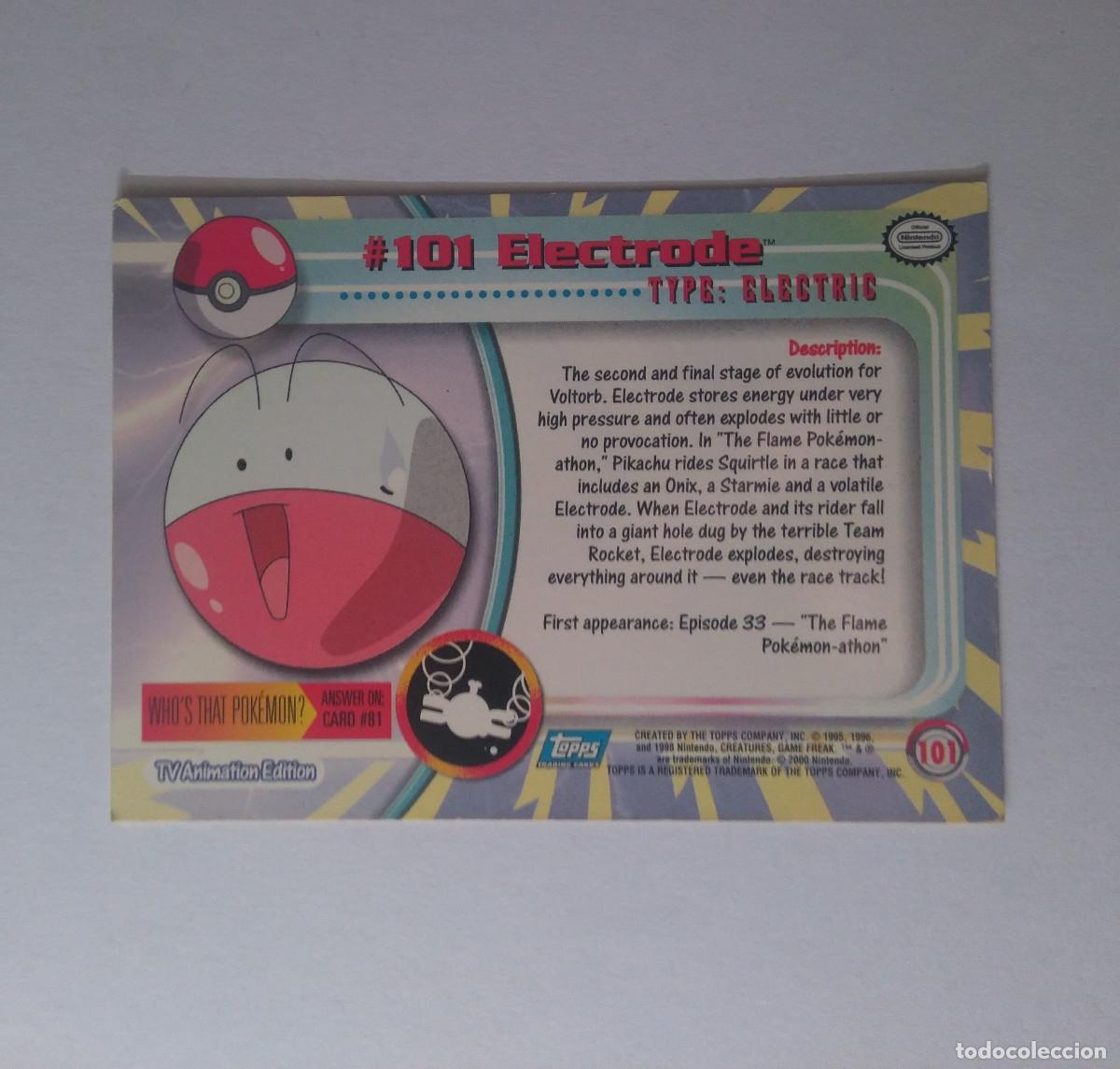 pokemon trading card carta topps tops animation - Buy Antique trading cards  on todocoleccion