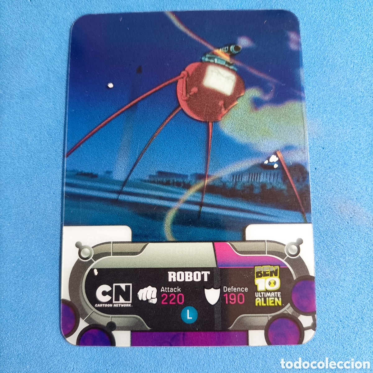 Trading cards: BEN 10 ULTIMATE ALIEN. LAMINCARDS EDIBAS 2010. #143 - Foto 1