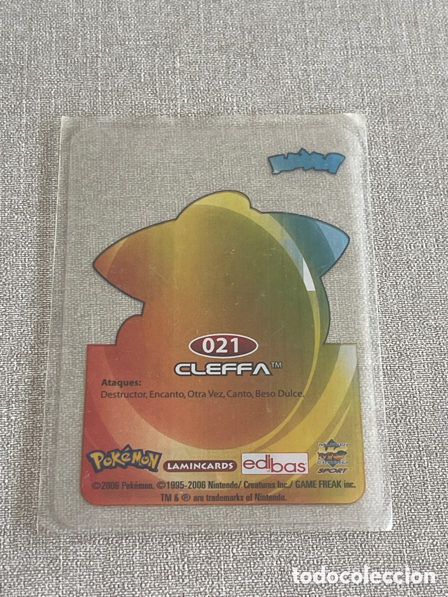 Trading cards: Carta Pok&eacute;mon Cleffa - Foto 2