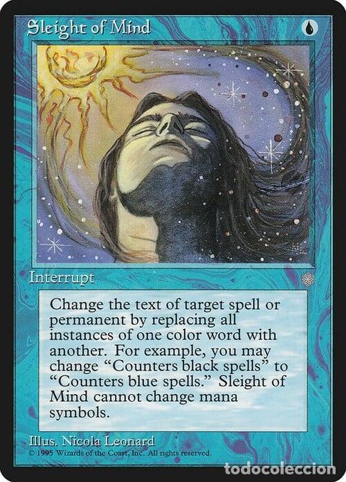 Trading Cards: Carta MTG-Prestigiatore Psichico-Era Glaciale-EN-EX-Uncommon - Magic the gathering