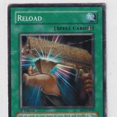 Trading Cards: CROMO YU GI OH TRADING CARD GAME KONAMI RELOGAD SD5 EN N º 029