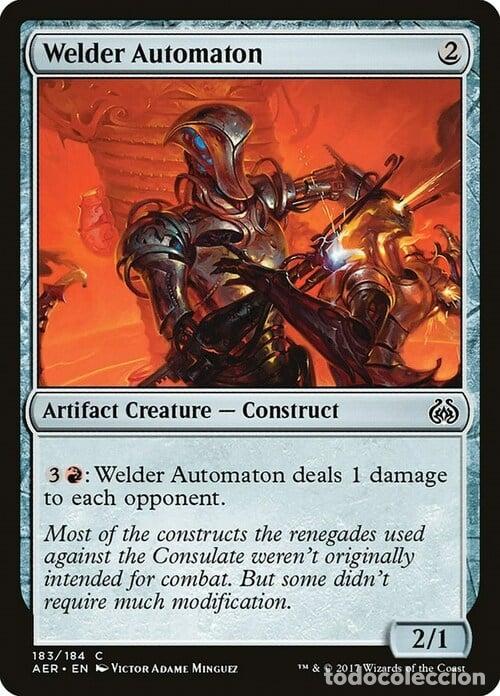 Trading Cards: Carta MTG-Automa Saldatore-Rivolta dell&rsquo;Etere-ITA-EX-Common - Magic the gathering